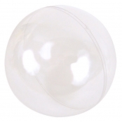 Boules plastiques Cristal 5 cm 5 pièces