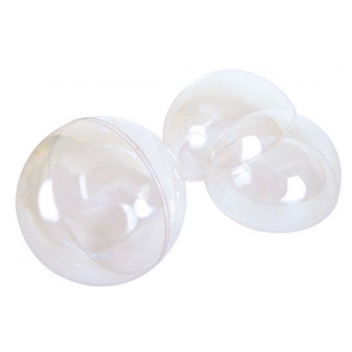 579001 - 3532435790012 - Graine créative - Boules plastiques Cristal 5 cm 5 pièces - 2