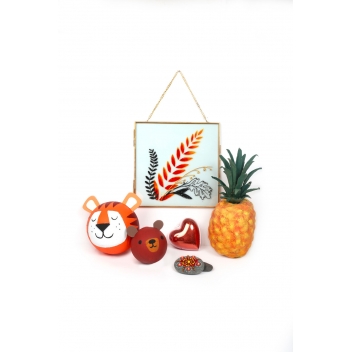 579021 - 3532435790210 - Graine créative - Coeurs plastique Cristal H 8 cm 5 pièces - 4