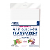 Plastique Dingue Transparent 30 feuilles Premier Prix