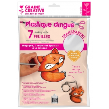 540301 - 3532435403011 - Plastique dingue - Plastique Dingue Transparent 7 feuilles - France - 8