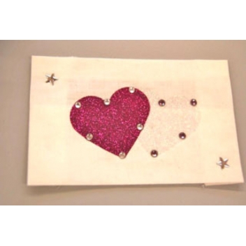 194266 - 3760131942668 - Ki-Sign - Tissu thermocollant pailleté Rose cerise - 3