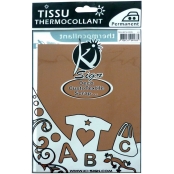 Tissu thermocollant métallique Bronze