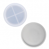 Moule en Silicone Dessous de Verre Rond 10 cm