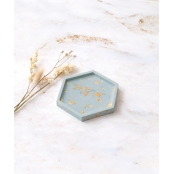 Moule en Silicone Dessous de Verre Hexagone 11,5 cm x 10 cm