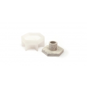 Moule en Silicone Bougeoir 10 x 5 x 8,2 cm