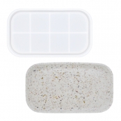 Moule en Silicone Plat Rectangulaire 26,4 x 15,1 x 2,2 cm