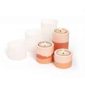 Moule en Silicone Porte-Bougies 3 pièces