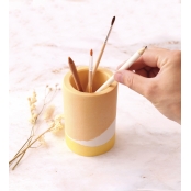 Moule en Silicone Porte-Stylo Rond 11 x 7,5 cm