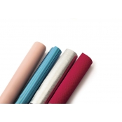 Coffret 4 rouleaux Aspect Cuir 22 x 66 cm