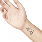 Tampon en Pierre pour Tatoo Ladot Licorne 211