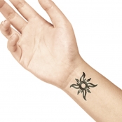 Tampon en Pierre pour Tatoo Ladot Soleil