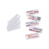 Étiquettes PVC Perforées Colop e-Mark 18 x 45 mm 20 pièces