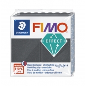 Pâte Fimo 57 g Effect Metal Gris Acier 8010-91