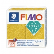 Pâte Fimo 57 g Effect Paillette Or 8010-112