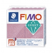 Pâte Fimo 57 g Effect Paillette Or Rose 8010-212