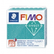 Pâte Fimo 57 g Effect Galaxy Turquoise 8010-392