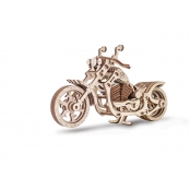 Maquette 3D en Bois Puzzle Moto Cruiser