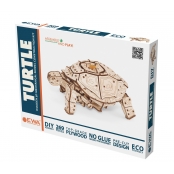 Maquette 3D en Bois Puzzle Tortue