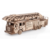 Maquette 3D en Bois Puzzle Camion de Pompier