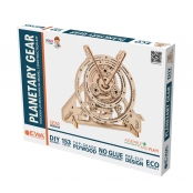 Maquette 3D en Bois Puzzle Engrenage Planétaire