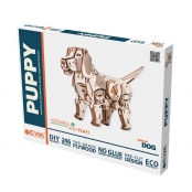 Maquette 3D en Bois Puzzle Chiot