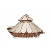 Maquette 3D en Bois Puzzle Char Léonard de Vinci