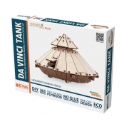 Maquette 3D en Bois Puzzle Char Léonard de Vinci