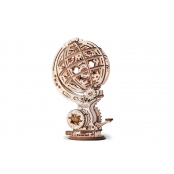 Maquette 3D en Bois Puzzle Globe Cinétique
