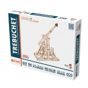 Maquette 3D en Bois Puzzle Trébuchet