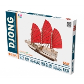 Maquette 3D en bois Bateau Djong