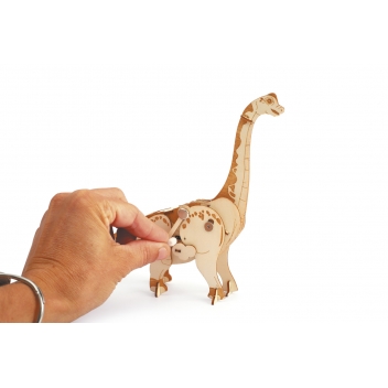 560198 - 3532435601981 - Graine créative - Maquette en Bois Mécanique Diplodocus - 4