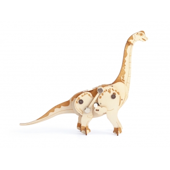 560198 - 3532435601981 - Graine créative - Maquette en Bois Mécanique Diplodocus - 5