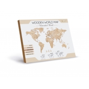 Puzzle Map Monde Murale