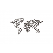 Puzzle déco minimaliste Map Monde