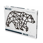 Puzzle déco minimaliste Ours