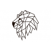 Puzzle déco minimaliste Lion 2