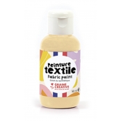 Peinture Textile Beige 50 ml