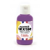 Peinture Textile Violet 50 ml