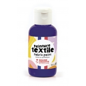 Peinture Textile Bleu Marine 50 ml