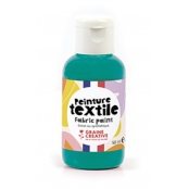 Peinture Textile Turquoise 50 ml