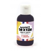 Peinture Textile Noir 50 ml
