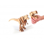 Maquette en Bois pour enfant Dinosaure T-Rex 49 pièces