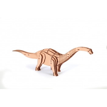 650934 - 3532436509347 - Graine créative - Maquette en Bois pour enfant Dinosaure Diplodocus 38 pièces - 3
