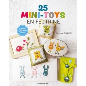 Livre 25 Mini-Toys en Feutrine