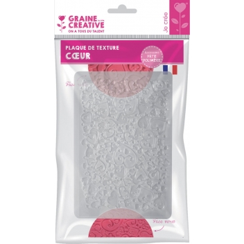 264946 - 3471052649467 - Graine créative - Plaque de texture Coeur - France - 6