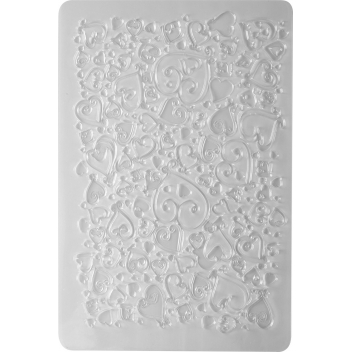 264946 - 3471052649467 - Graine créative - Plaque de texture Coeur - France - 2