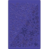 Plaque de texture Étoiles et flocons