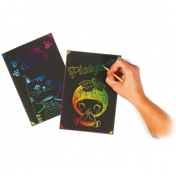 750134 - 3471057501340 - Graine créative - Cartes à Gratter A4 10 pièces