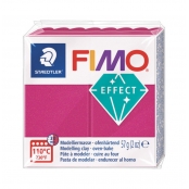 Pâte Fimo 57 g Effect Métal Bordeaux